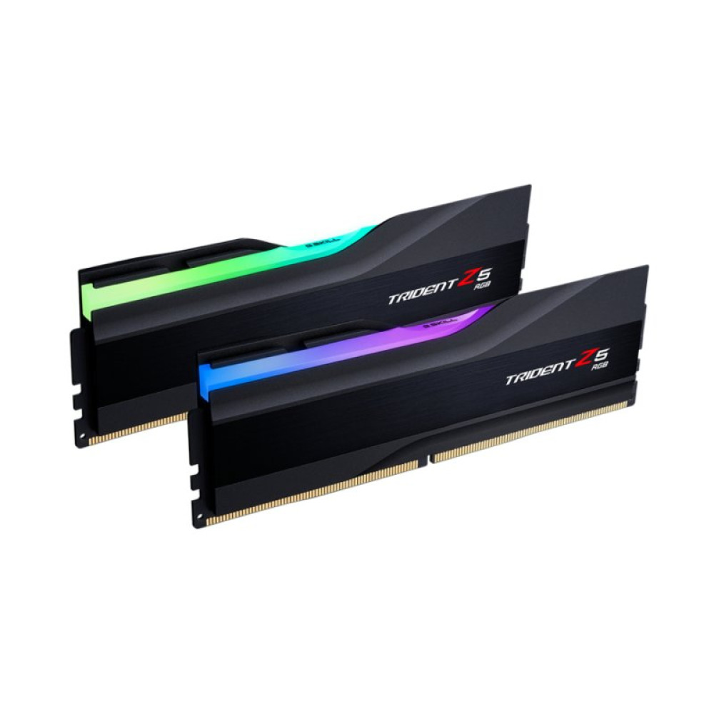 Модуль памяти для компьютера DDR5 64GB (2x32GB) 5600 MHz Trident Z5 RGB G.Skill (F5-5600J3636D32GX2-TZ5RK)