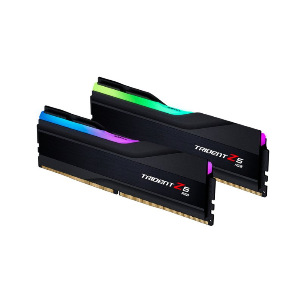 Модуль памяти для компьютера DDR5 64GB (2x32GB) 5600 MHz Trident Z5 RGB G.Skill (F5-5600J3636D32GX2-TZ5RK)