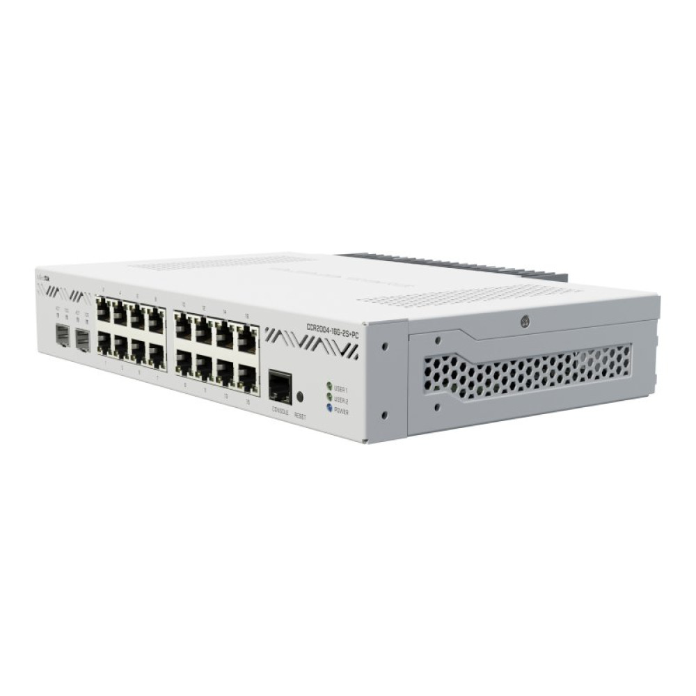 Коммутатор сетевой Mikrotik CCR2004-16G-2S+PC