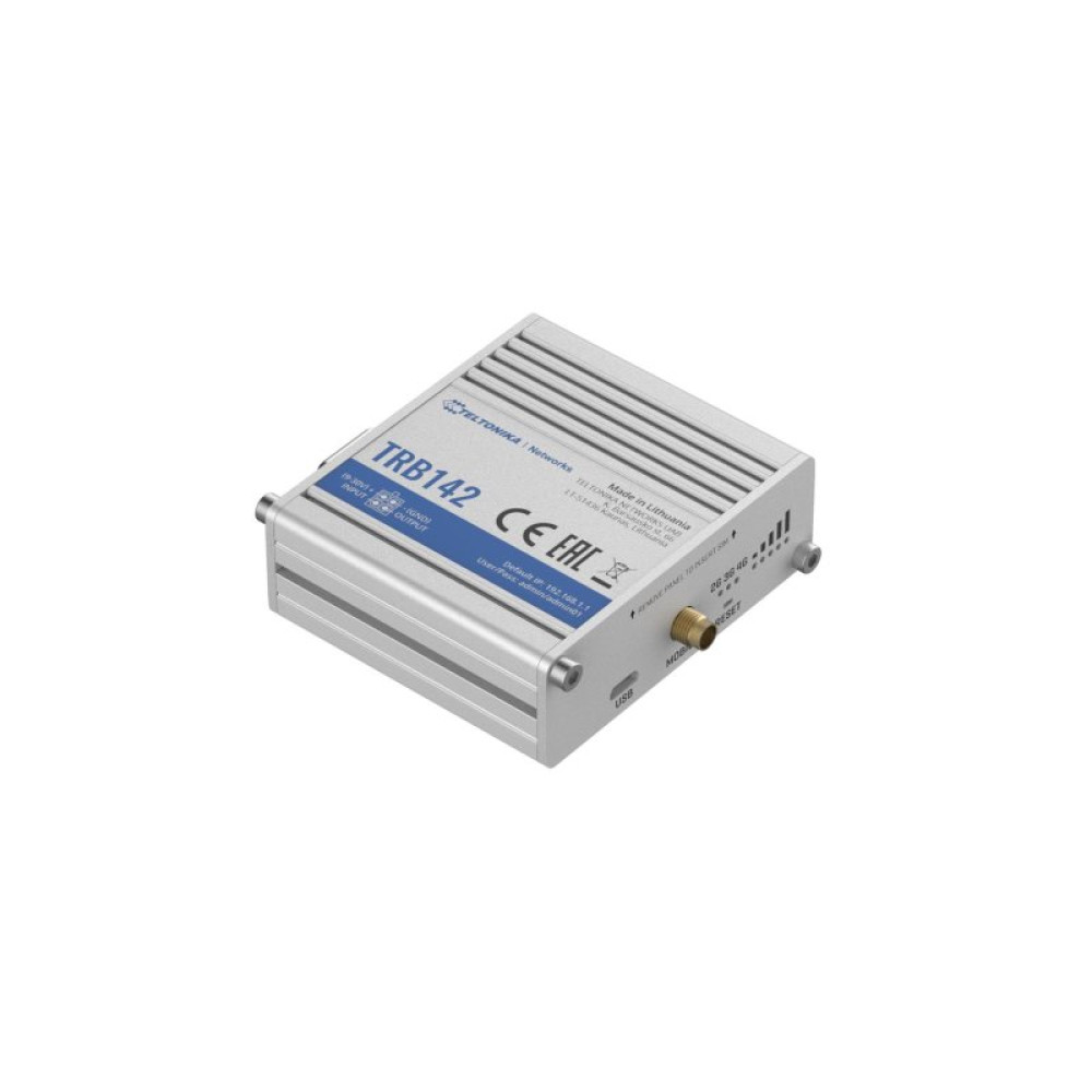 Маршрутизатор Teltonika NET GATEWAY LTE/4G/TRB142 TELTONIKA (TRB142003000)