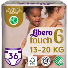 Подгузник Libero Touch Размер 6 (13-20 кг) 36 шт (7322541750255) Подгузник Libero Touch Размер 6 (13-20 кг) 36 шт (7322541750255)