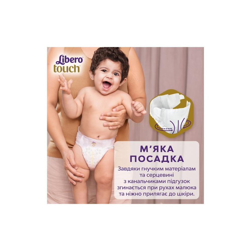 Подгузник Libero Touch Размер 6 (13-20 кг) 36 шт (7322541750255)
