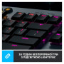 Клавиатура Logitech G915 Lightspeed RGB Wireless GL Clicky USB Black (920-009111)