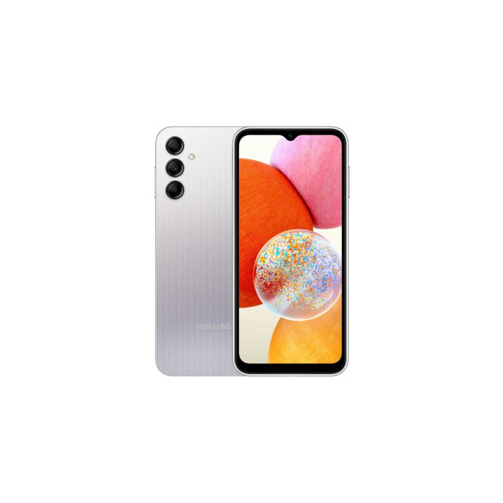 Мобільний телефон Samsung Galaxy A14 LTE 4/128Gb Silver (SM-A145FZSVSEK)