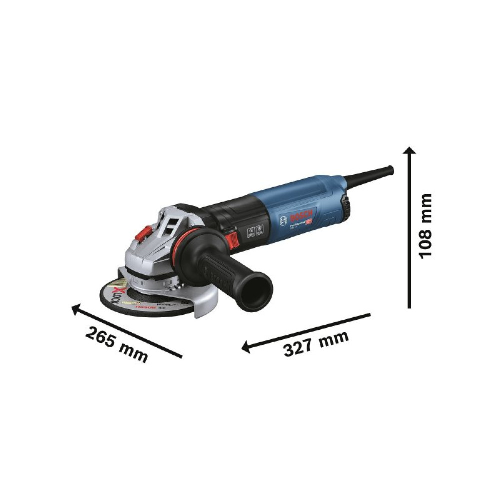 Шлифовальная машина Bosch GWS 14-125 S (0.601.7D0.100)