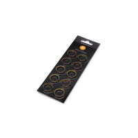 Фітинг для СВО Ekwb EK-Quantum Torque Color Ring 10-Pack HDC 16 - Satin Gold (3831109816455)