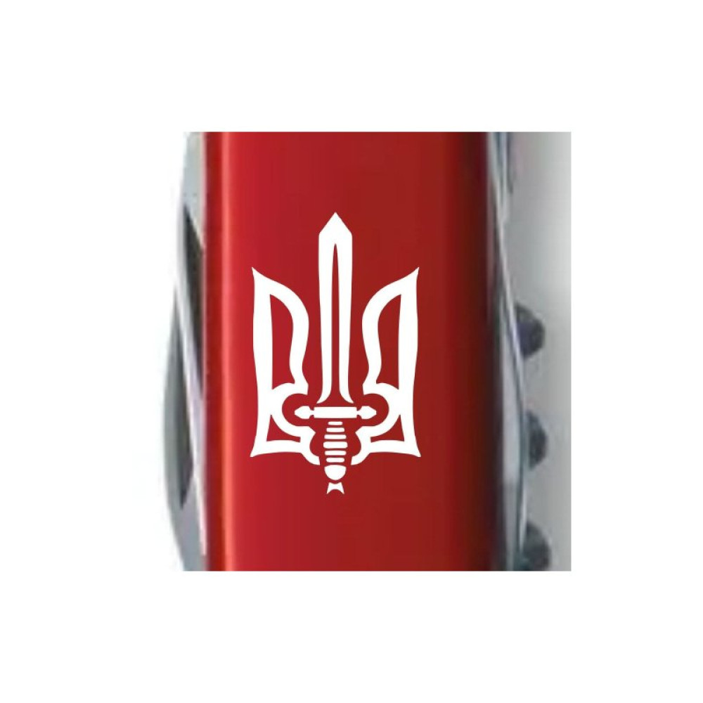 Ніж Victorinox Climber Ukraine Red "Тризуб ОУН" (1.3703_T0300u)