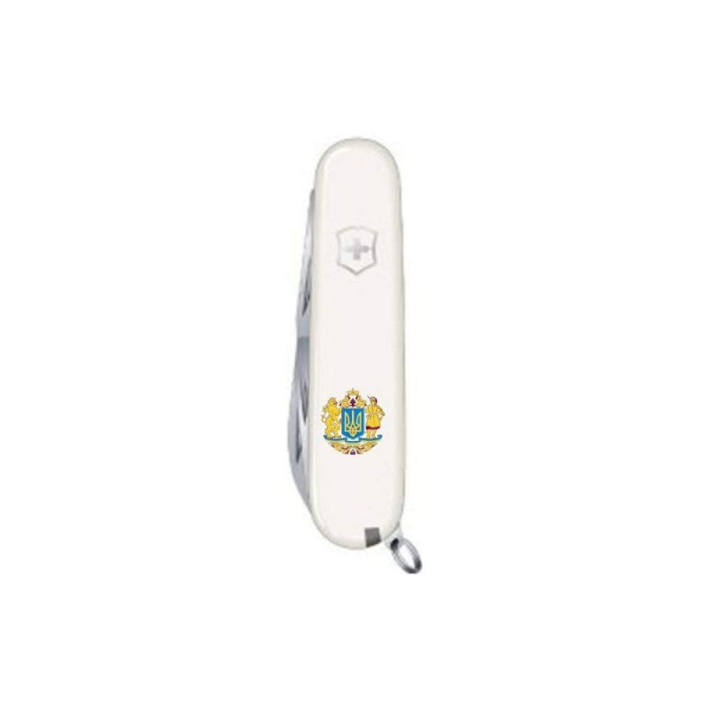 Нож Victorinox Spartan Ukraine White "Великий Герб України" (1.3603.7_T0400u)