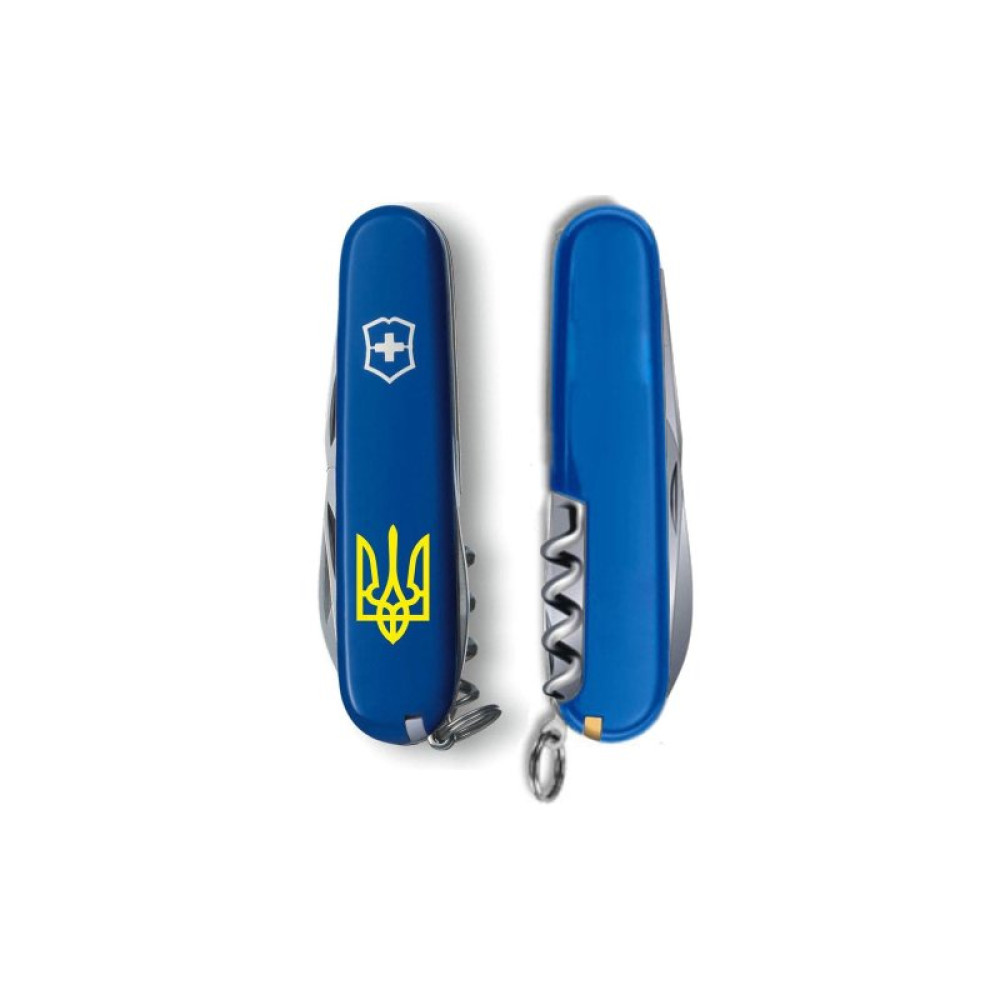 Ніж Victorinox Spartan Ukraine Blue "Тризуб жовтий" (1.3603.2_T0018u)
