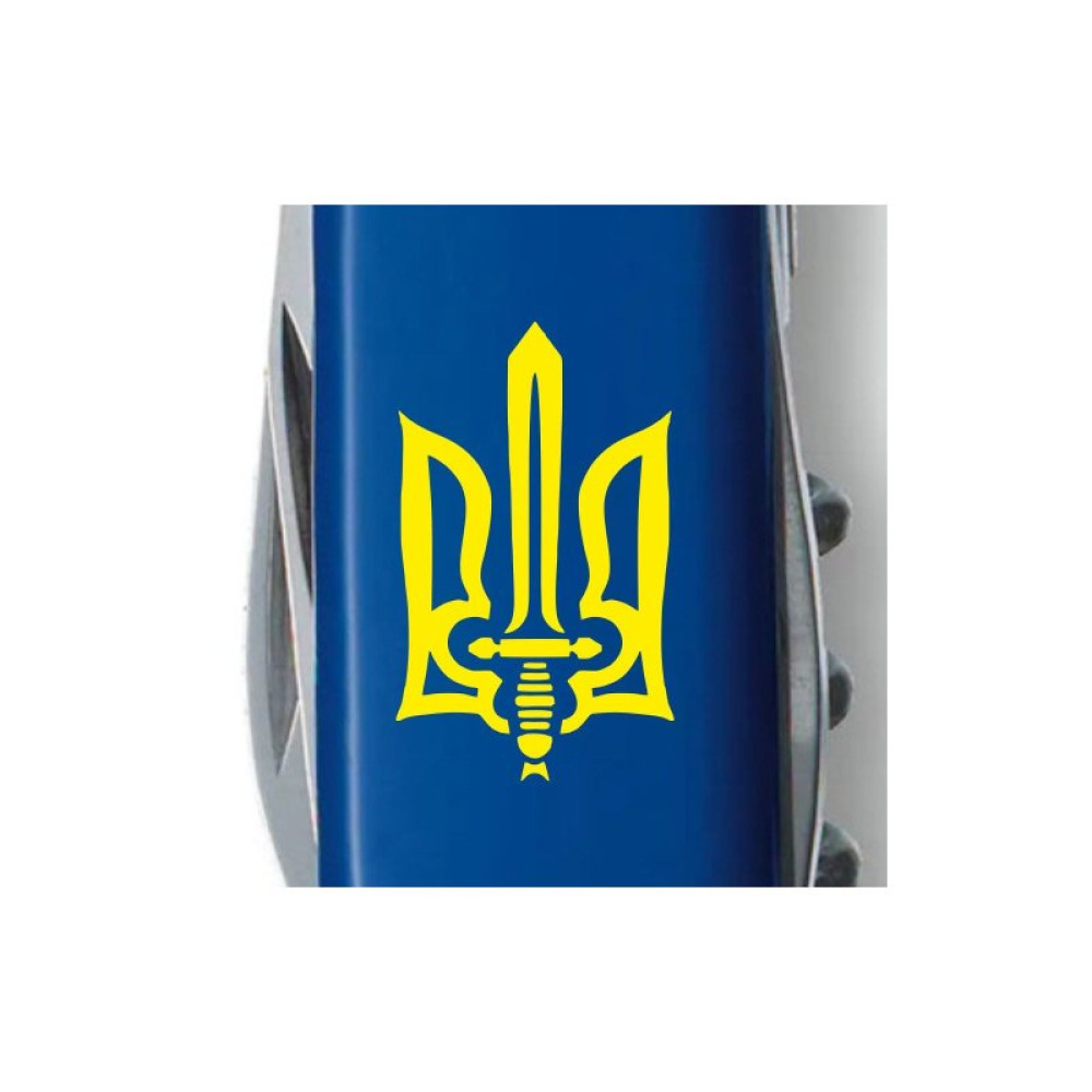 Нож Victorinox Spartan Ukraine Blue "Тризуб ОУН жовтий" (1.3603.2_T0308u)