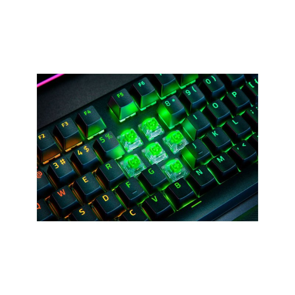 Клавиатура Razer BlackWidow V4 PRO Green Switch USB UA Black (RZ03-04680100-R3M1)