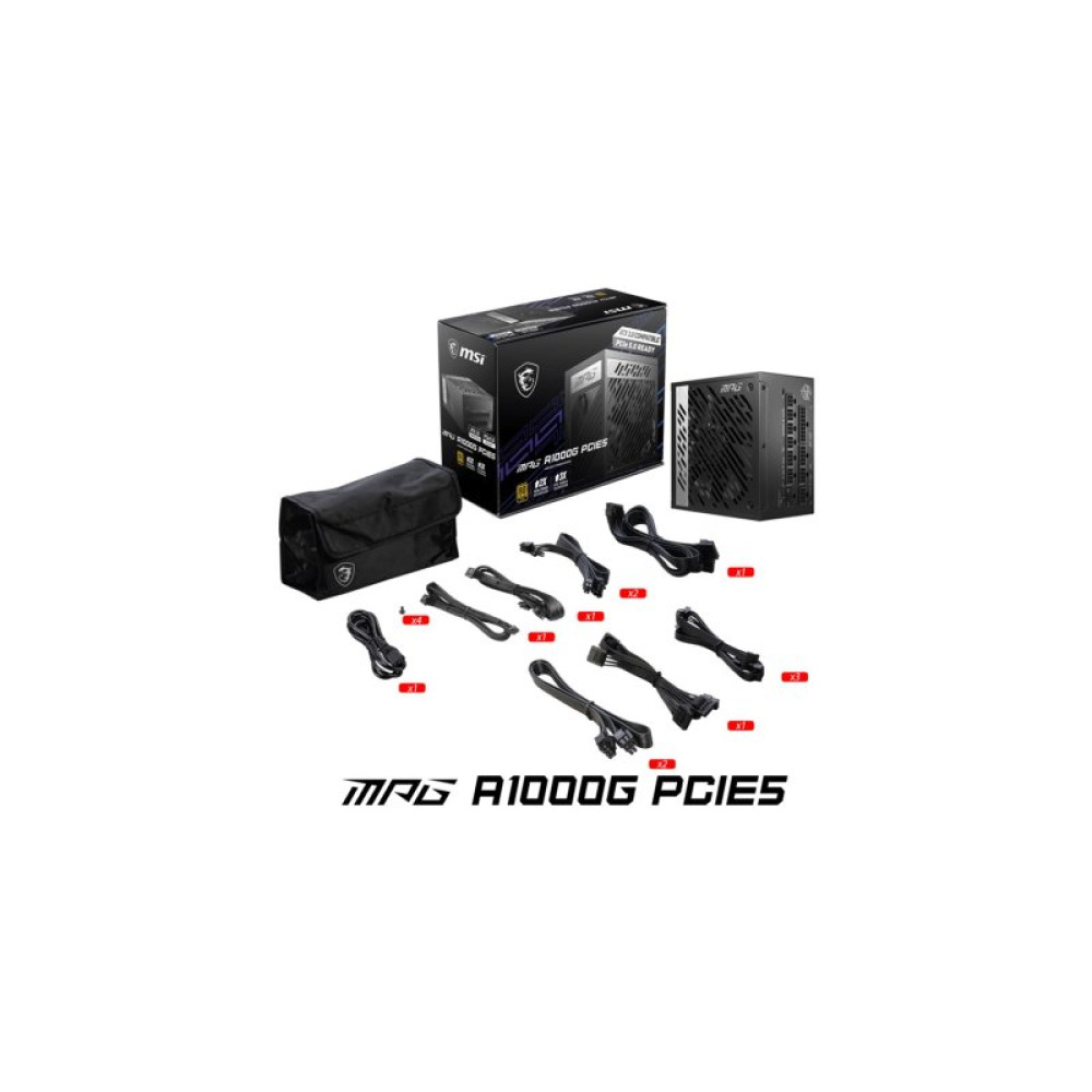 Блок питания MSI 1000W (MPG A1000G PCIE5)