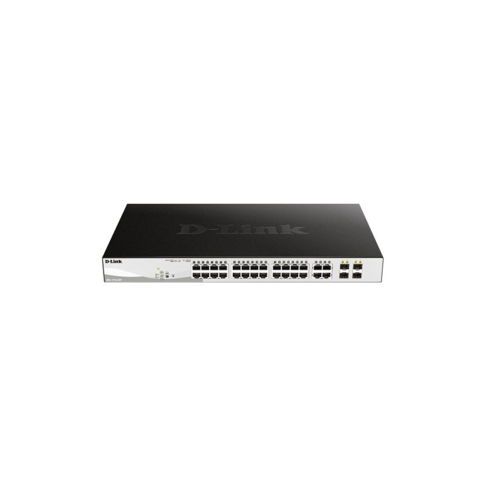 Комутатор мережевий D-Link DGS-1210-28P/E