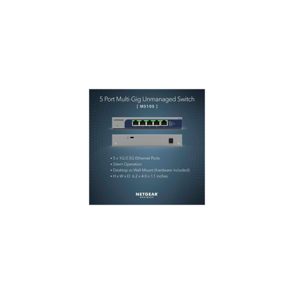 Коммутатор сетевой Netgear MS105-100EUS