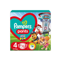 Подгузник Pampers Maxi Размер 4 (9-15 кг) Paw Patrol 72 шт (8006540863572)