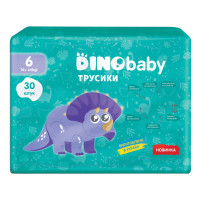 Подгузник Dino Baby Размер 6 (16+ кг) 30 шт (4823098413974)