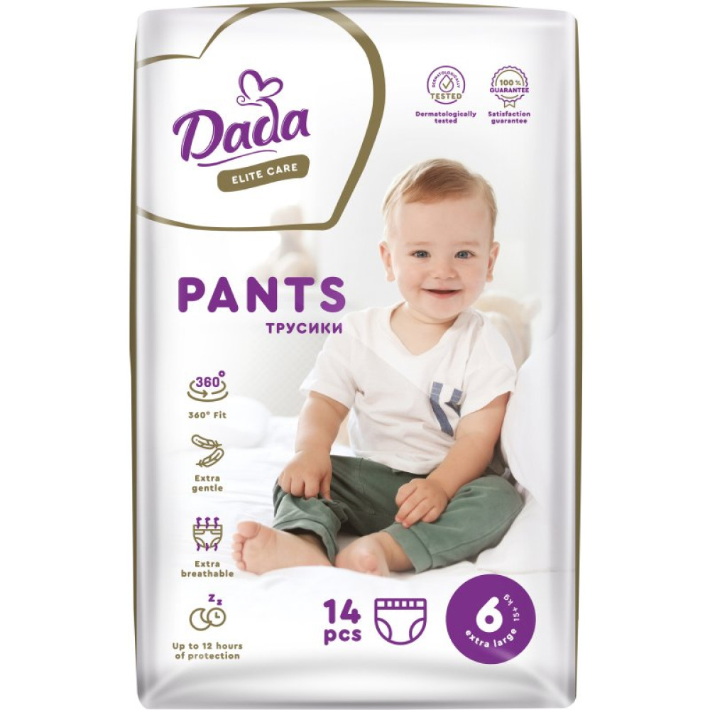 Подгузник Dada Elite Care Размер 6 (15+ кг) 14 шт (4820174980757) Подгузник Dada Elite Care Размер 6 (15+ кг) 14 шт (4820174980757)