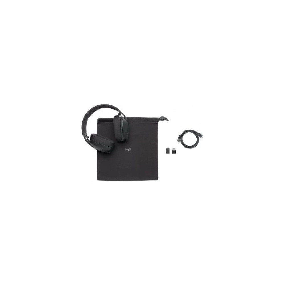 Навушники Logitech Zone Vibe Wireless UC Graphite (981-001199)