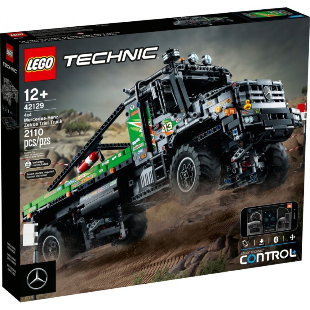 Конструктор LEGO Technic Полноприводный грузовик-внедорожник Mercedes-Benz Ze (42129)