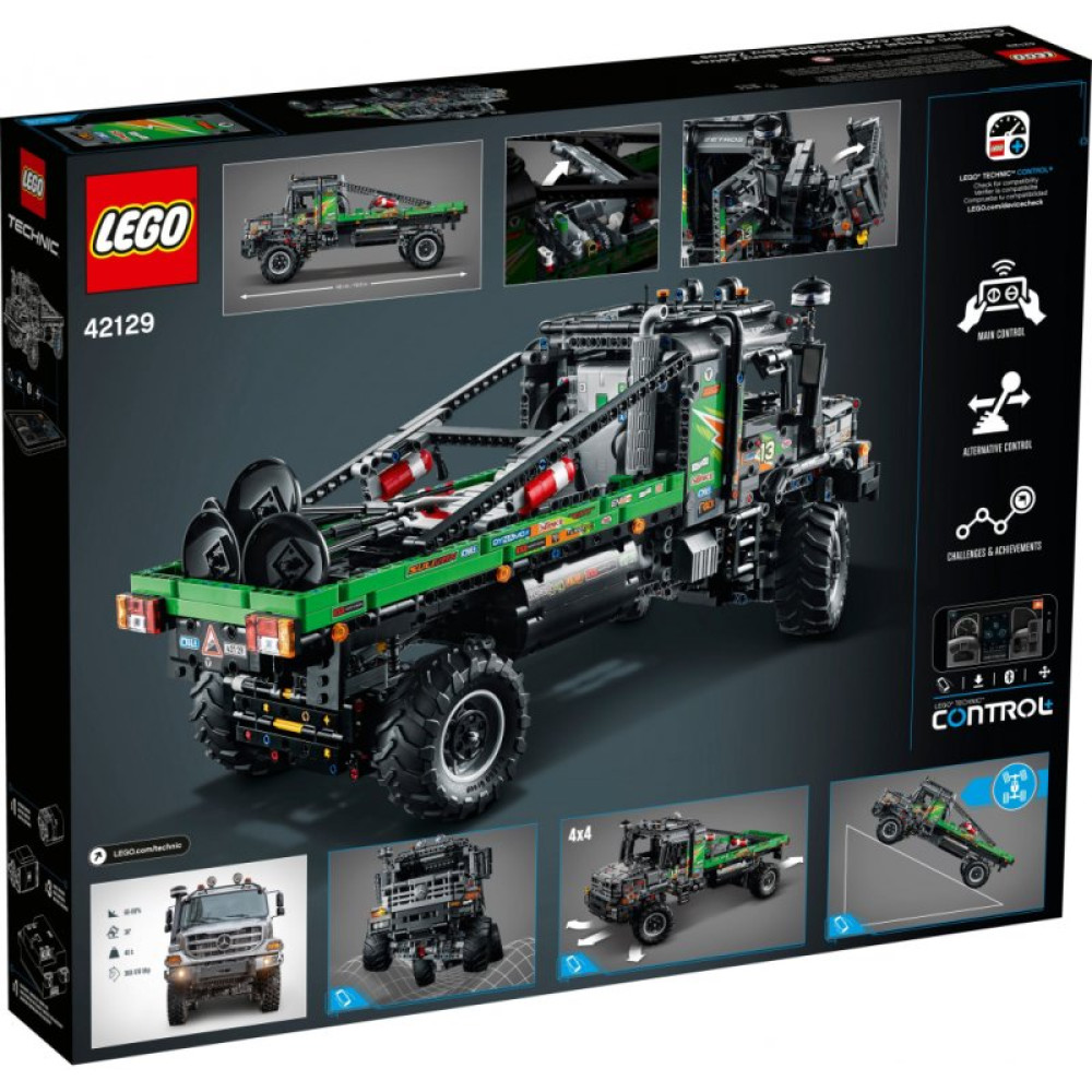 Конструктор LEGO Technic Полноприводный грузовик-внедорожник Mercedes-Benz Ze (42129)