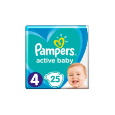 Подгузник Pampers Active Baby Maxi Размер 4 (9-14 кг) 25 шт (8001841630809) Подгузник Pampers Active Baby Maxi Размер 4 (9-14 кг) 25 шт (8001841630809)