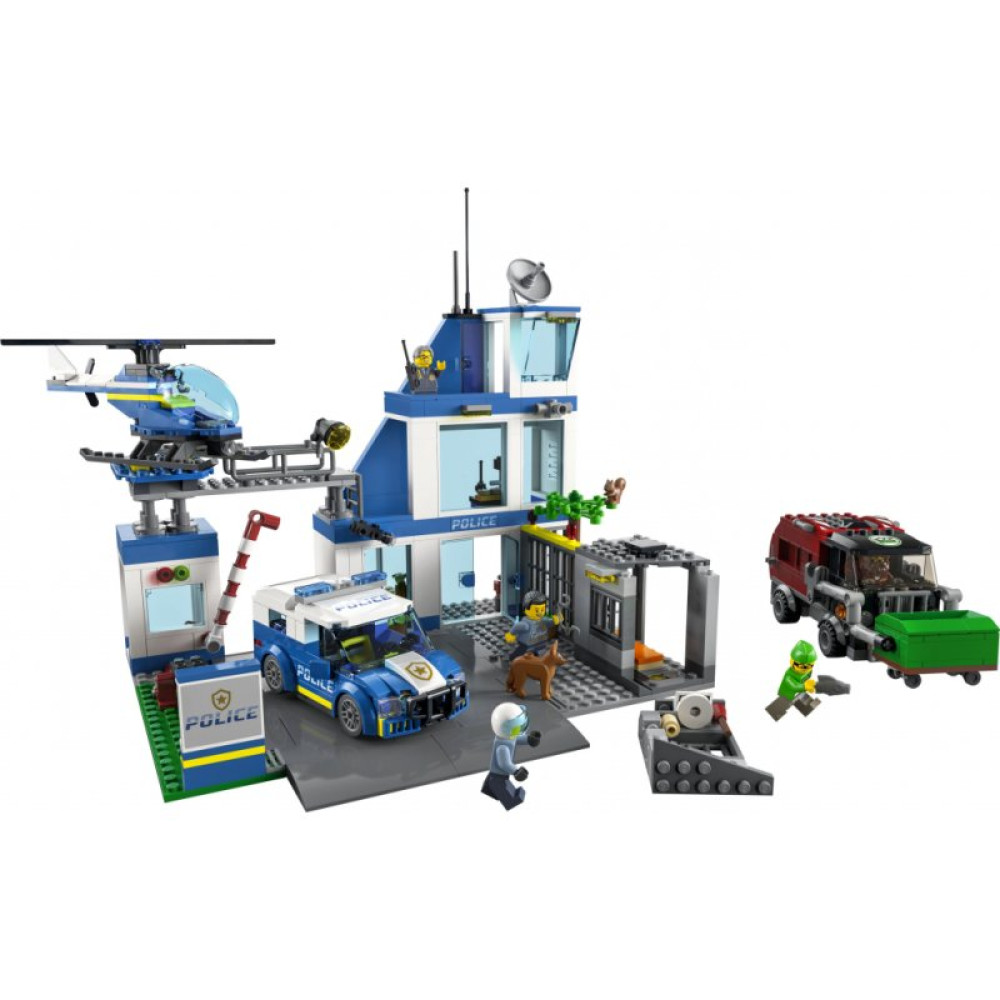 Конструктор LEGO City Полицейский участок 668 деталей (60316) Конструктор LEGO City Полицейский участок 668 деталей (60316)