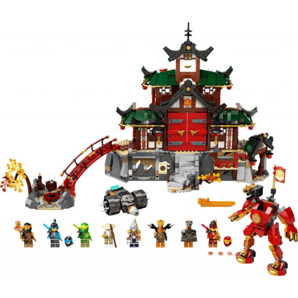 Конструктор LEGO NINJAGO Храм-додзе ниндзя 1394 детали (71767)