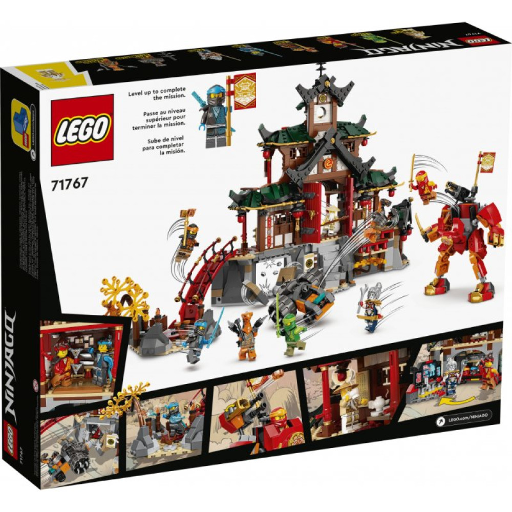 Конструктор LEGO NINJAGO Храм-додзе ниндзя 1394 детали (71767)