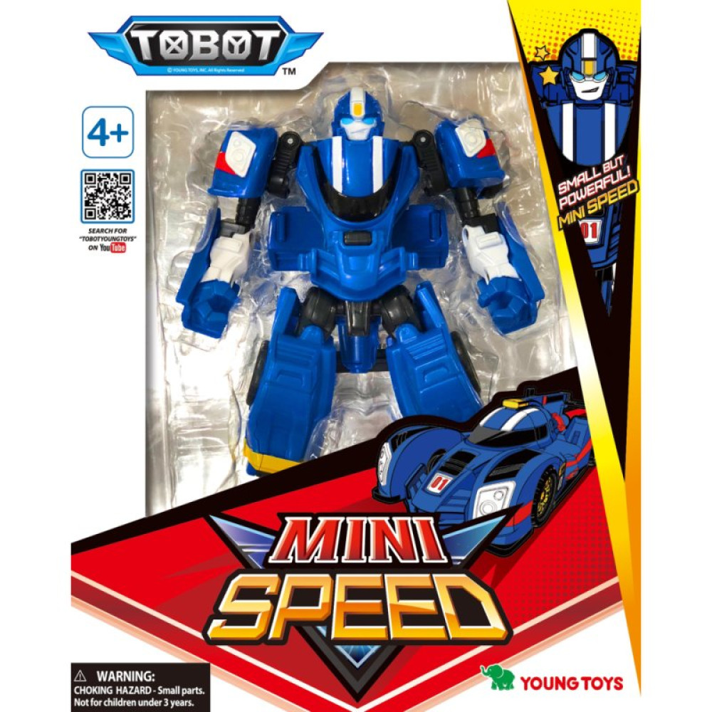 Трансформер Tobot Детективы Галактики мини Спиди (301096)