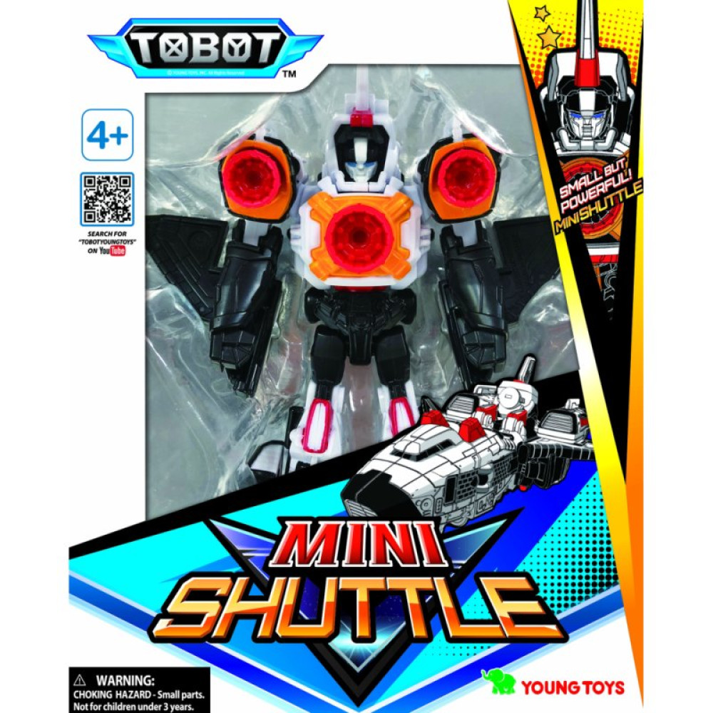 Трансформер Tobot Детективы Галактики мини Шаттл (301098)