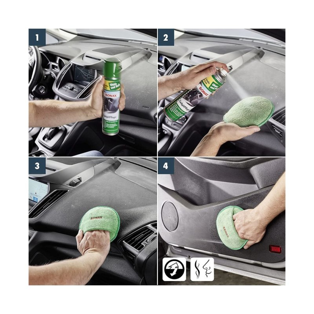 Автополіроль Sonax Cockpitpfleger - vanilla-fresh 400 мл (342300)