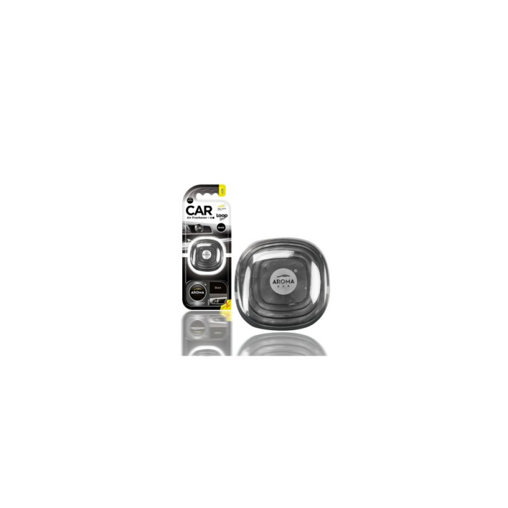 Ароматизатор для автомобіля Aroma Car Loop Gel - Black (631135)