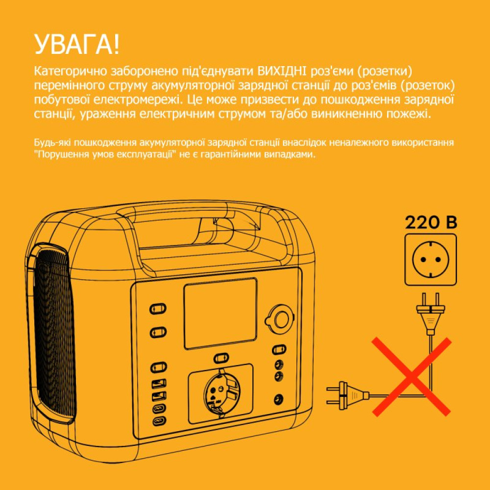 Зарядная станция BLUETTI PowerOak AC300 3000W з модулем B300 (AC300+B300)