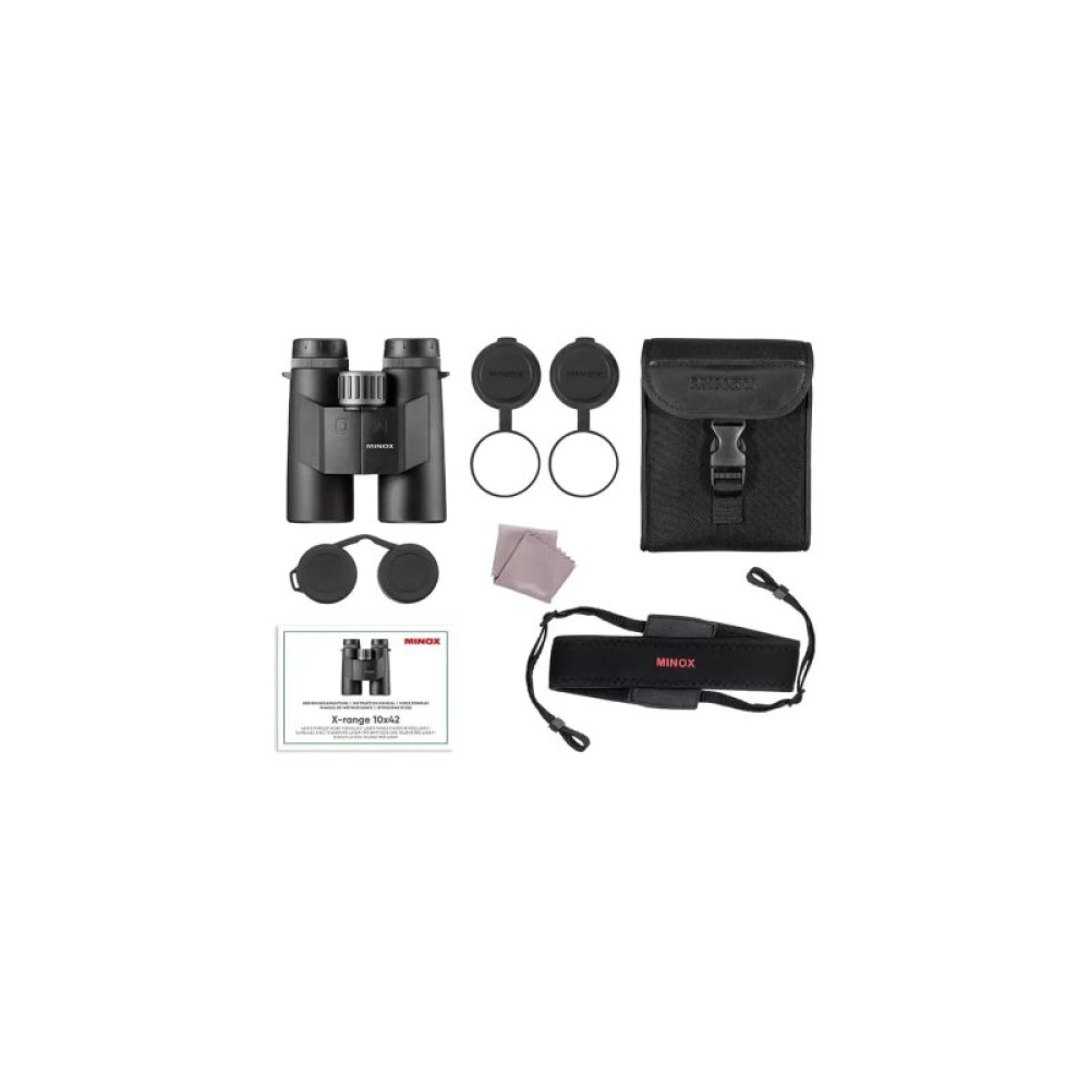 Бінокль MINOX X-Range 10x42 з лазерним далекоміром (80408390)