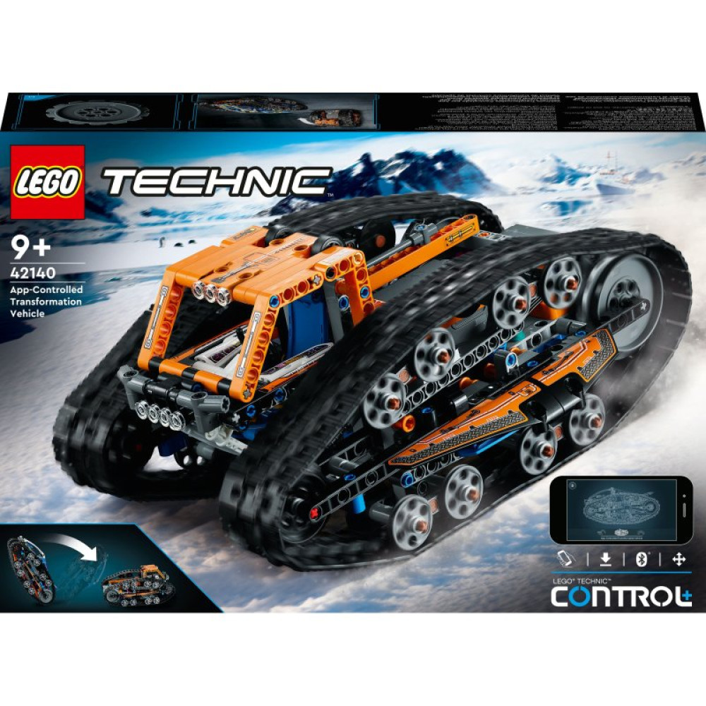 Конструктор LEGO Technic Машина-трансформер на управлении из приложения (42140)