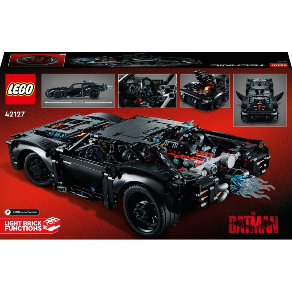 Конструктор LEGO Technic Бэтмен: Бэтмобиль 1360 деталей (42127)