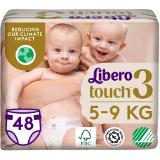 Подгузник Libero Touch Размер 3 (5-9 кг) 48 шт (7322541750095) Подгузник Libero Touch Размер 3 (5-9 кг) 48 шт (7322541750095)