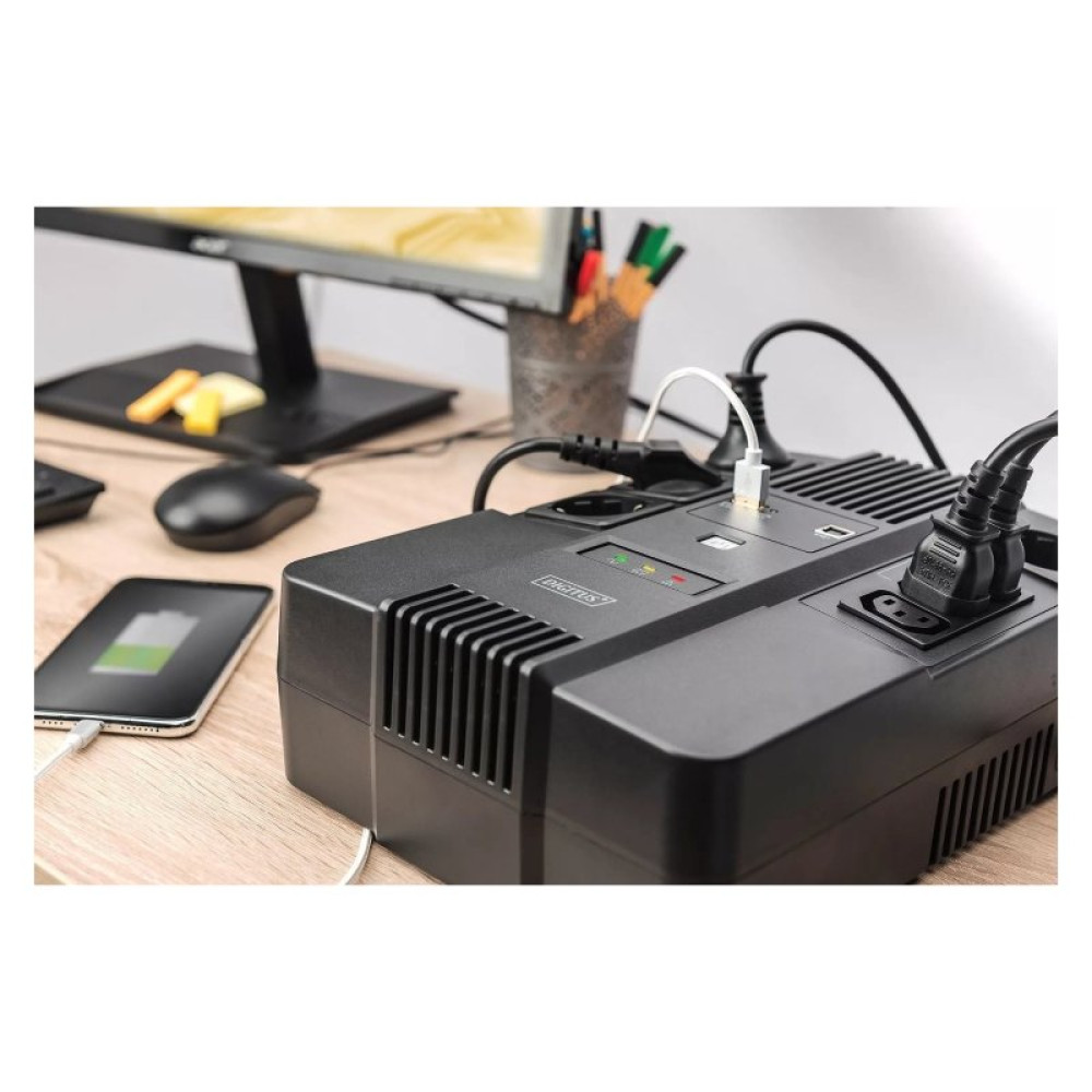 Источник бесперебойного питания Digitus 600VA DN-170110 (DN-170110)