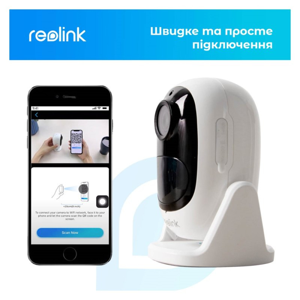 Камера відеоспостереження Reolink Argus 2E