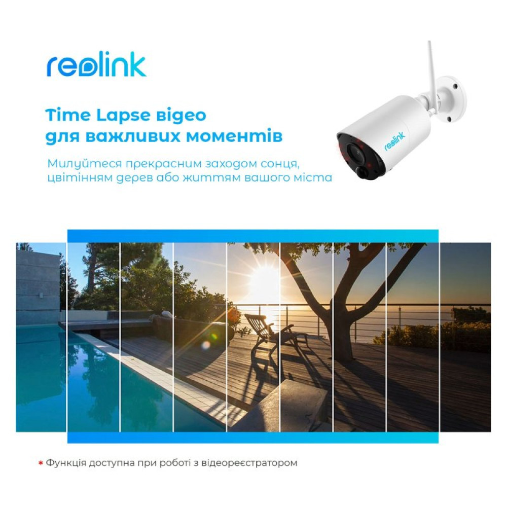 Камера видеонаблюдения Reolink Argus Eco