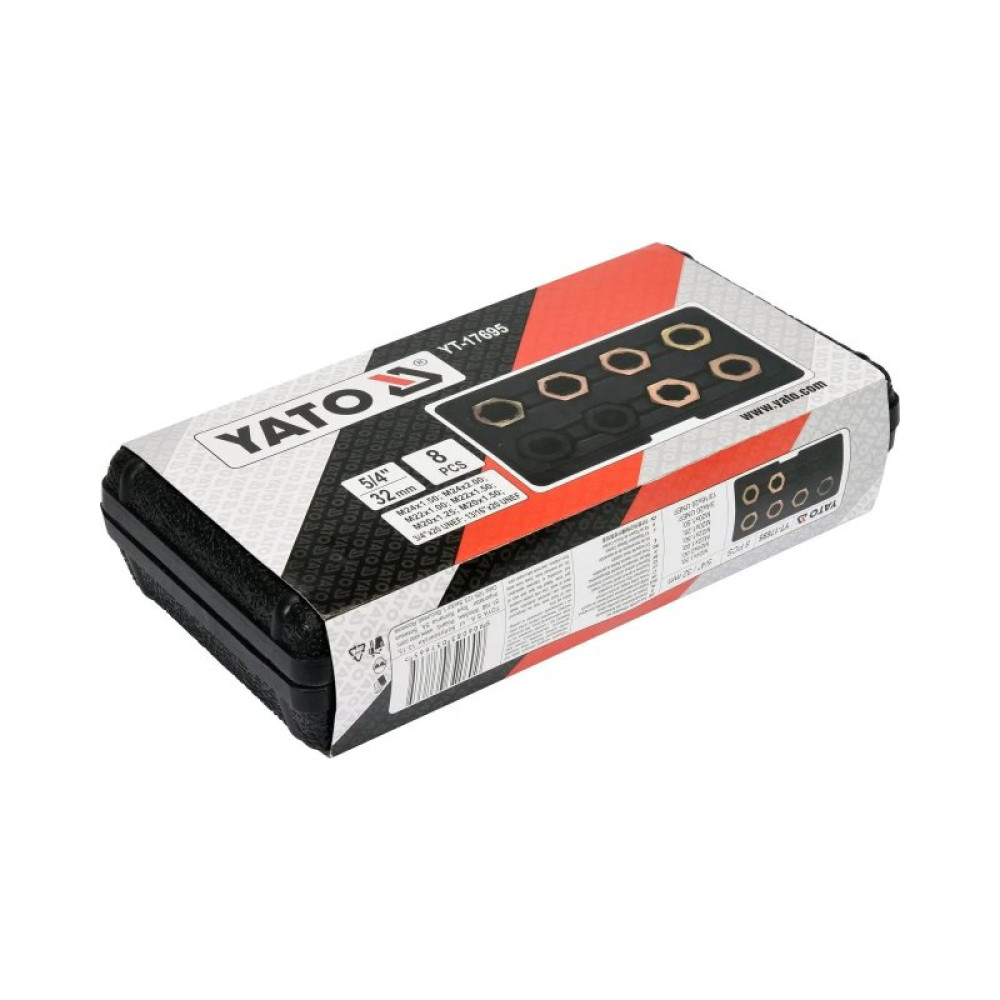 Набір інструментів Yato для ремонту різьби на болтах YT-17695 (YT-17695)