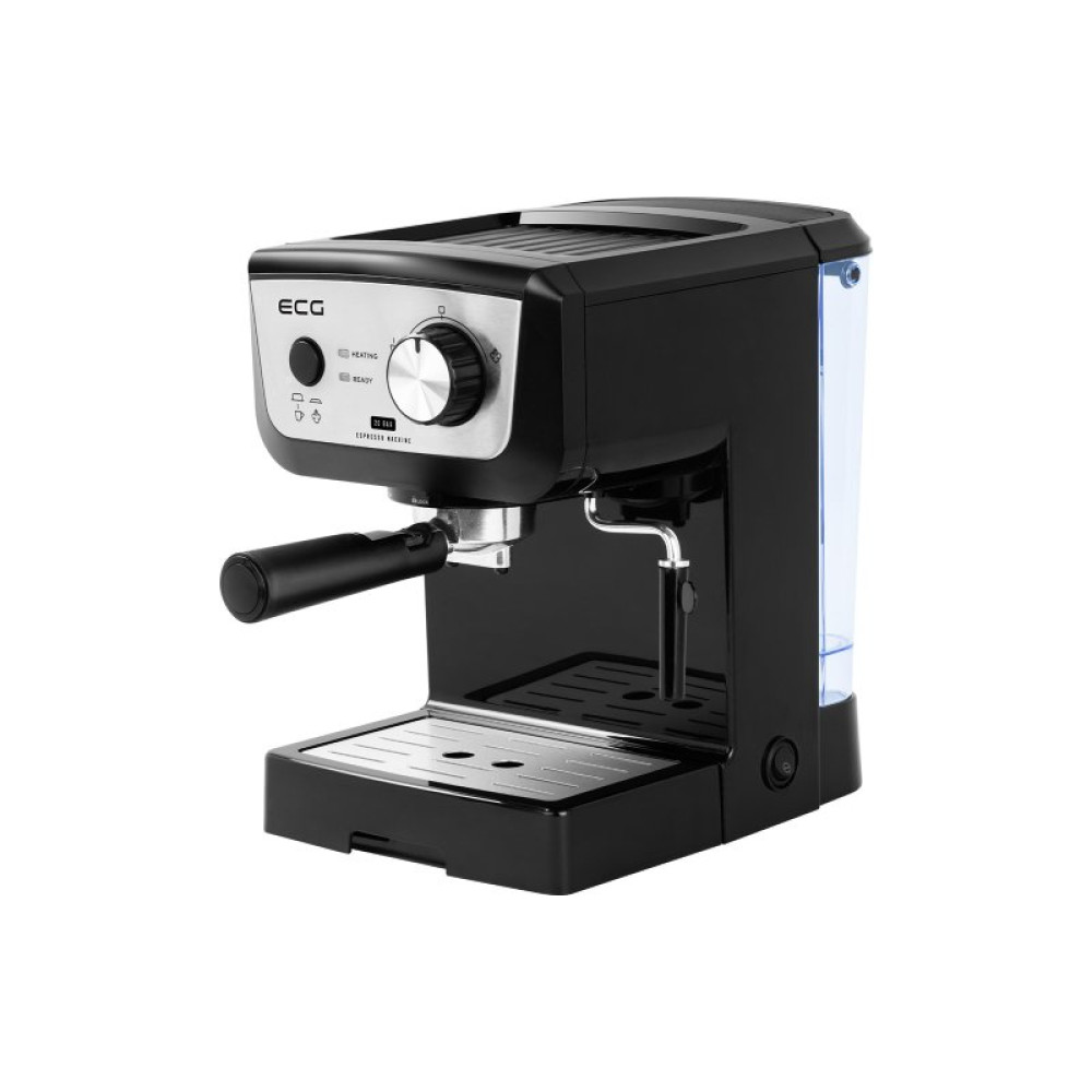 Ріжкова кавоварка еспрессо ECG ESP 20101 Black (ESP20101 Black)