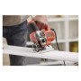 Электролобзик Black&Decker 50 Вт, 1000 - 3100 ход/мин, 2.2 кг, кейс (BES610K)