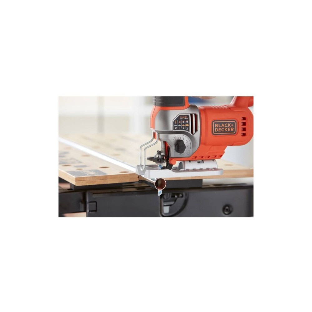 Електролобзик Black&Decker 650 Вт, 3100 ход/хв (BES610)