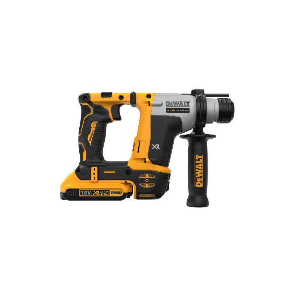 Перфоратор DeWALT безщітковий, SDS-Plus, 18 В, 3 Дж, 3 реж. кейс (DCH172D2)