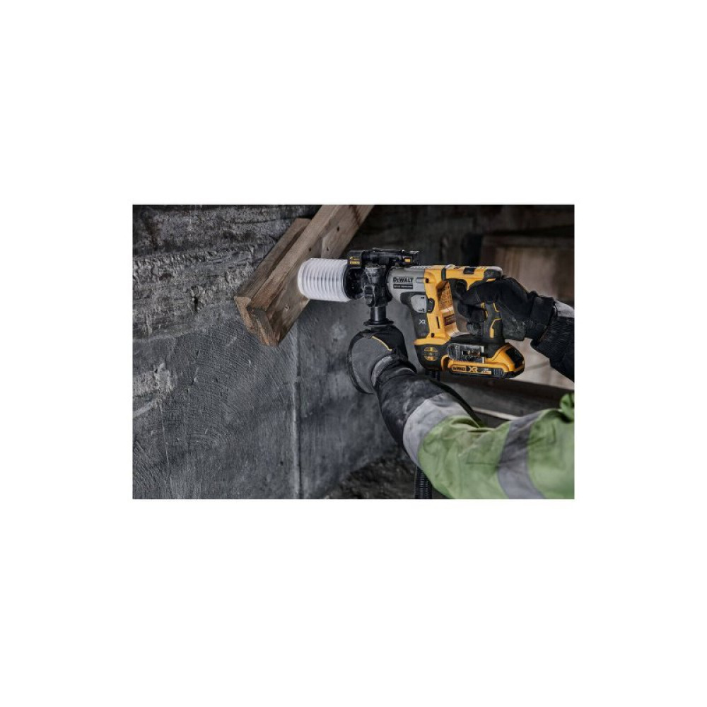 Перфоратор DeWALT безщітковий, SDS-Plus, 18 В, 3 Дж, 3 реж. кейс (DCH172D2)