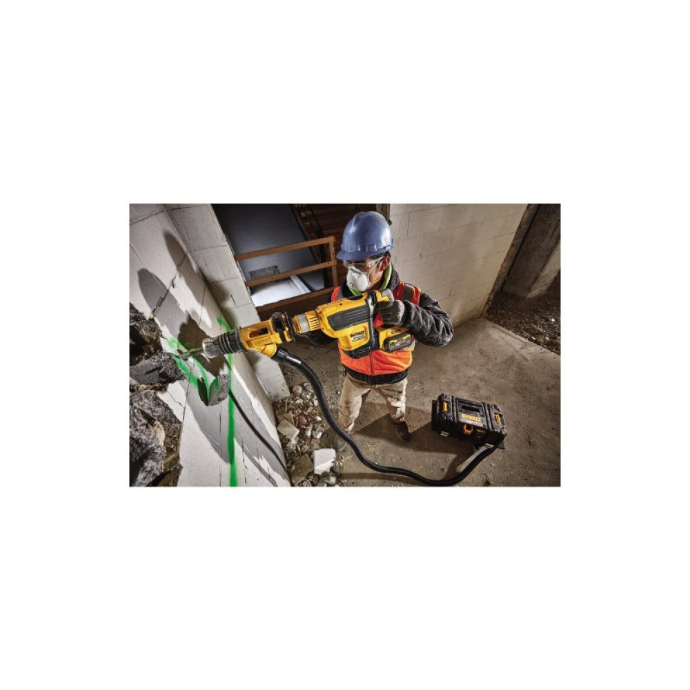 Перфоратор DeWALT безщітковий, SDS-Plus, 18 В, 2.6 Дж, 3 реж. кейс TSTAK (без АКБ та ЗП) (DCH614X2)