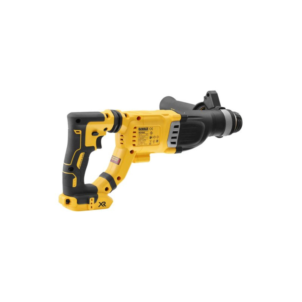 Перфоратор DeWALT бесщёточный, SDS-Plus, 18 В, 3 Дж, 3 реж. кейс (DCH263P1)