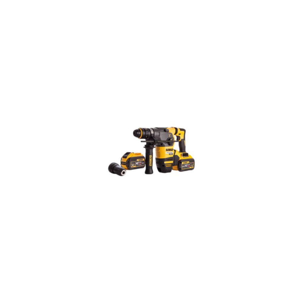 Перфоратор DeWALT бесщёточный, SDS-Plus, 54 В, 3.5 Дж, 3 реж. кейс (DCH334X2)