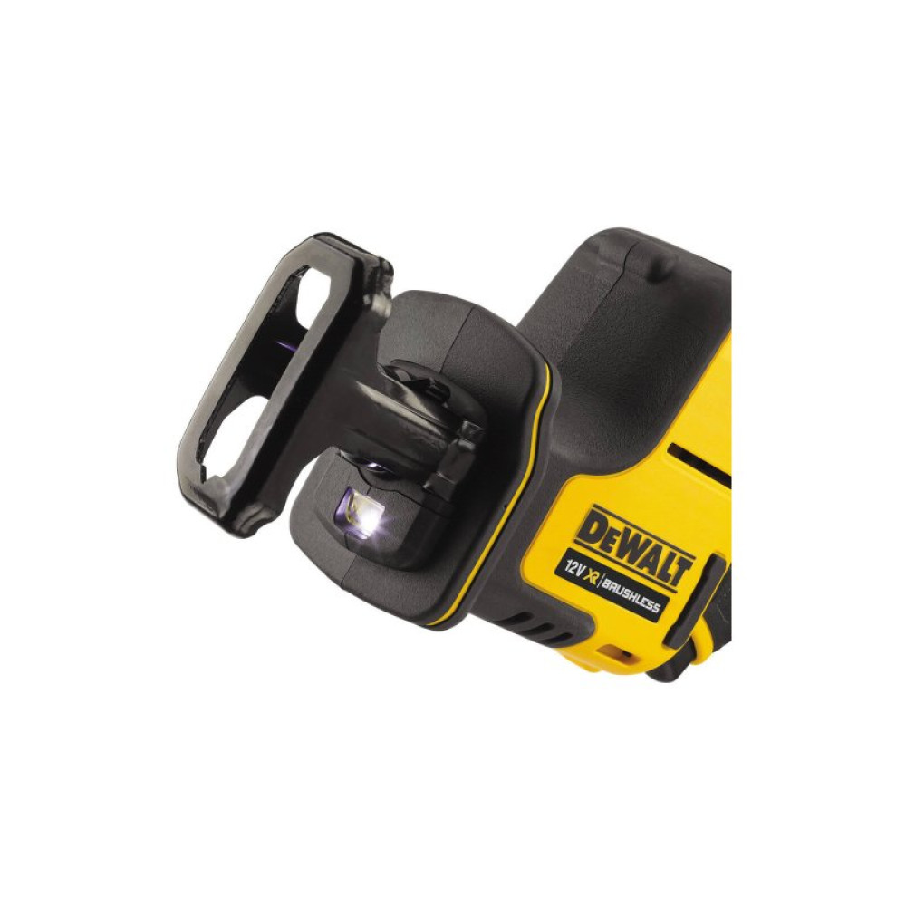 Шабельна пила DeWALT 10.8/12В XR Li-lon, безщіткова, 2 АКБ, ЗУ, кейс TSTAK (DCS312D2)